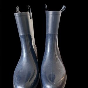 Tommy Hilfiger Black Winter Rain Boots